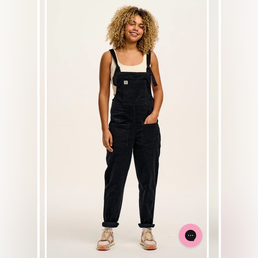 Original - Corduroy Dungarees in Cocoa Brown - Cocoa / UK 20 / REG NWT